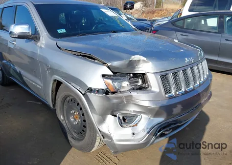 2014 Jeep Grand Cherokee Overland z USA, uszkodzony, nr VIN 1C4RJFCG1EC247145